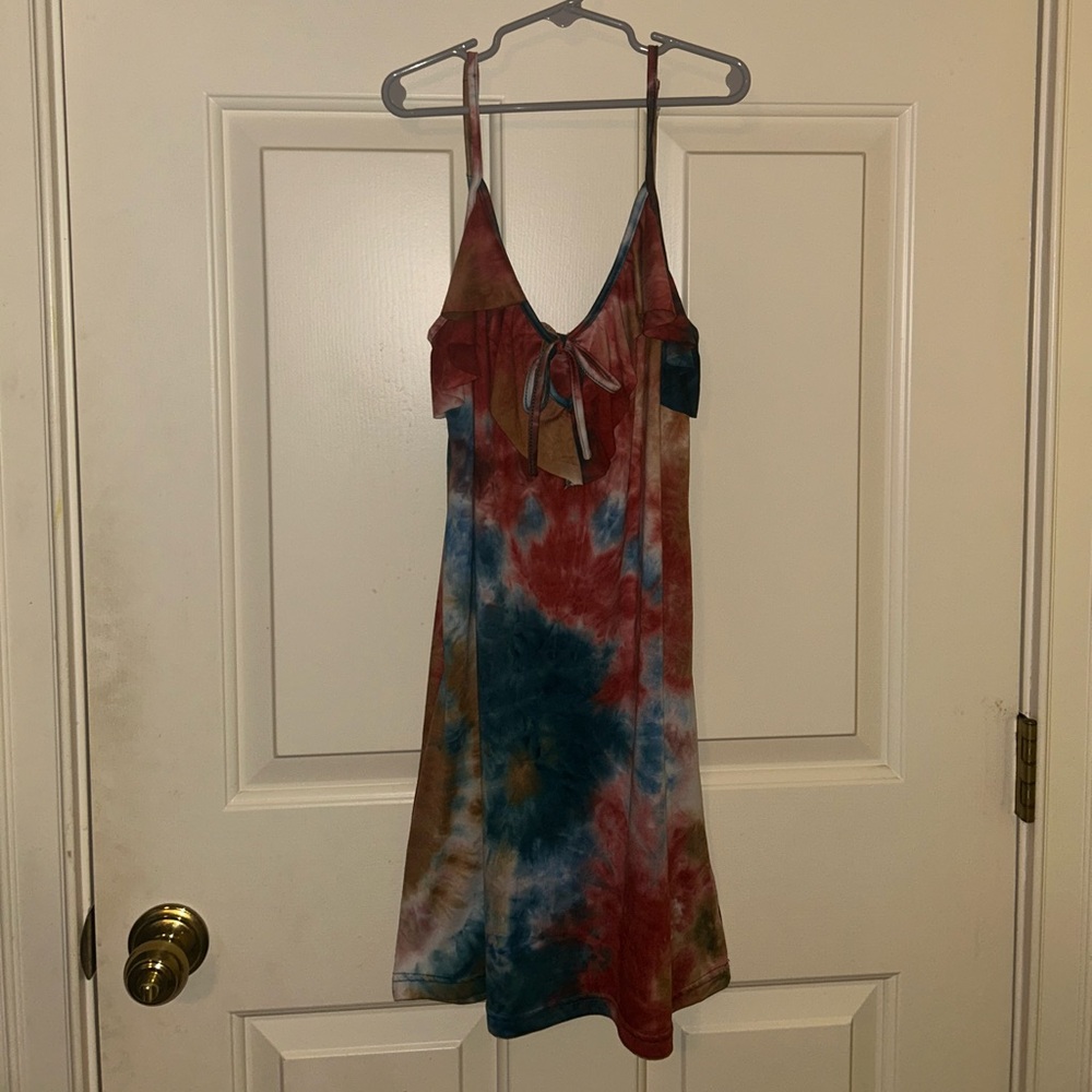 Tie-Dye Midi Dress
